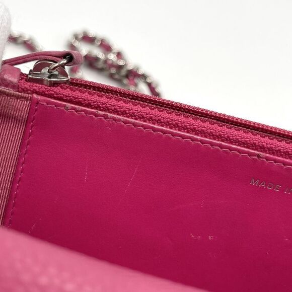 Chanel Chain Wallet Women's Shoulder Bag Coco Mark Crossbody Wallet Chanel - Picture 12 of 16